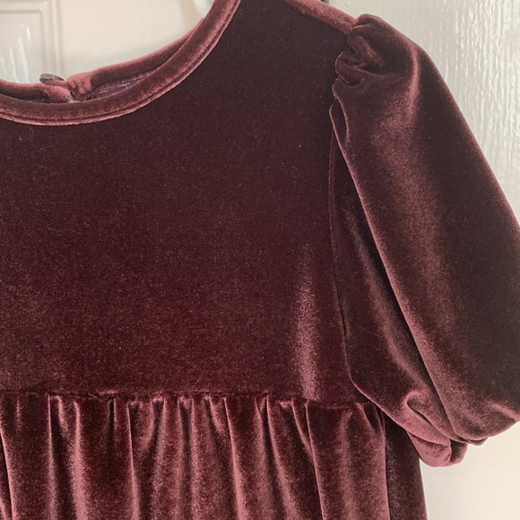 Velvet Toddler Dress - Picture 4 of 6
